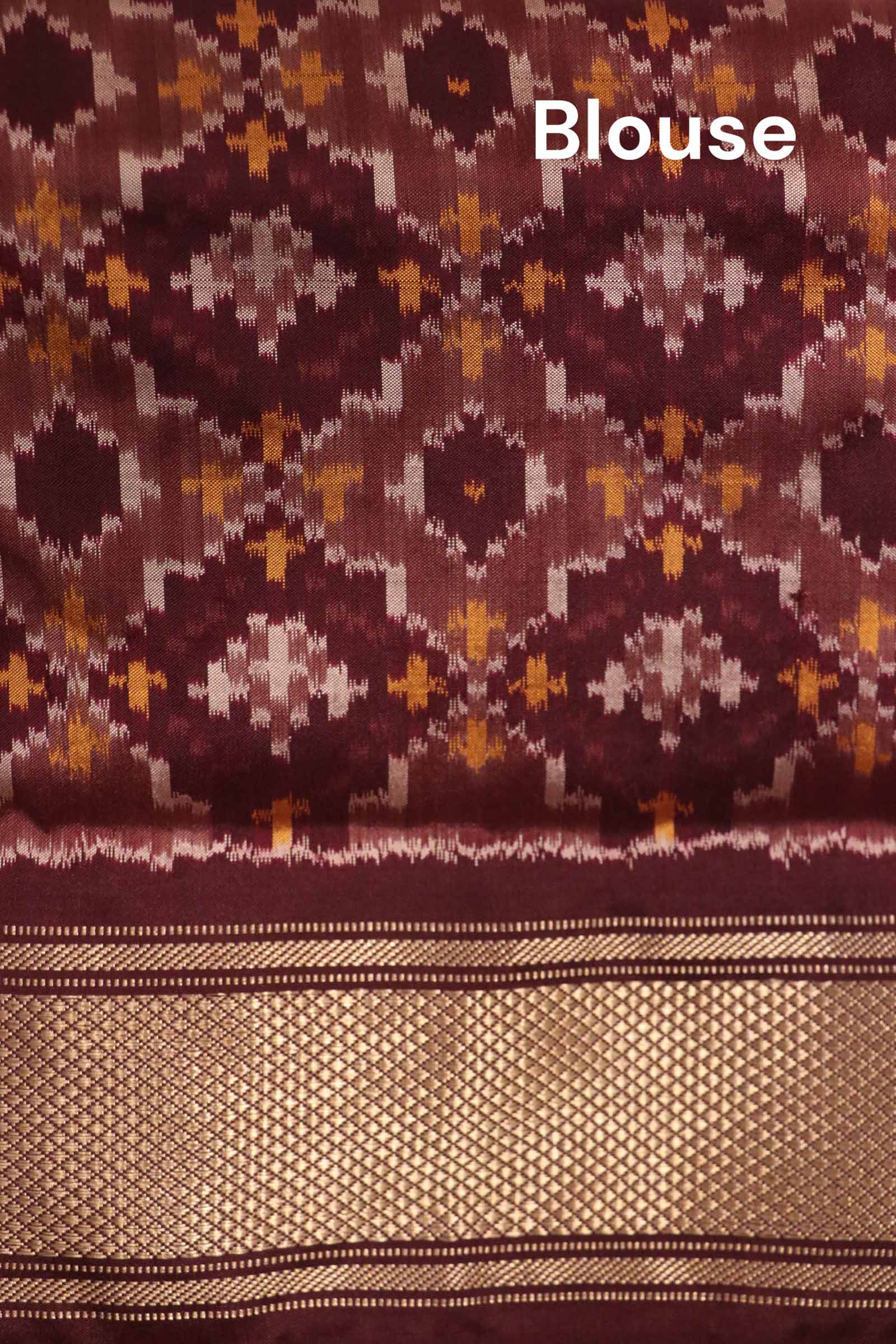 Pure Handloom Patola Ikat Silk Saree AL211719